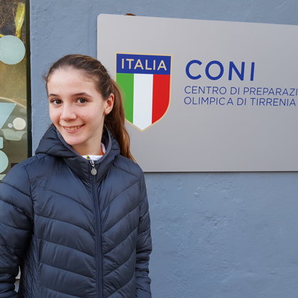 Alla sede dopo l'allenamento