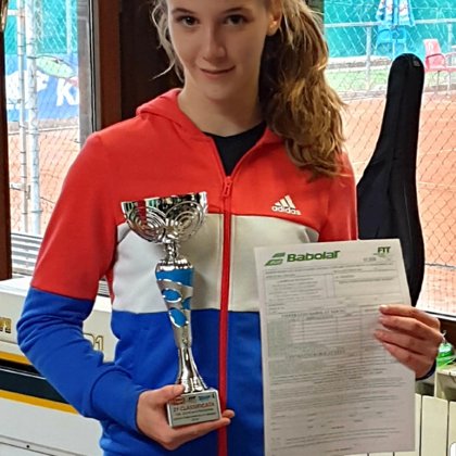 Finale Trofeo Kinder U13/14F TC Junior Marina di Carrara 12 Maggio 2019 2/a Classificata