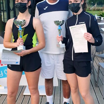 Finale Kinder U16F TC Lagomare 9 Giugno 2021 2/a Classificata Premiate da Gianluca Rossi