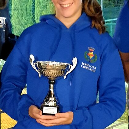 Finale Torneo U14F TC Carmignano 30 Settembre 2020 2/a Classificata