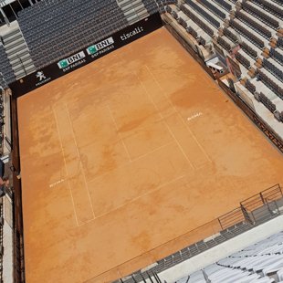 Campo Centrale al Foro Italico Roma durante il Master Nazionale 2016